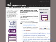 Monticello Ford Website