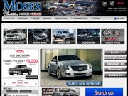 Moses Cadillac Buick Pontiac GMC Website