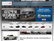 Moss Bros. Chrysler Jeep Dodge of San Bernardino Website