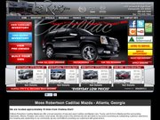 Moss Robertson Cadillac Isuzu & Mzda Website