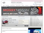 Mossy Nissan Website