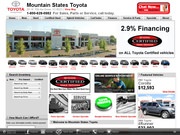 Mountain States Toyota Scion Website