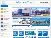Muller Honda Website