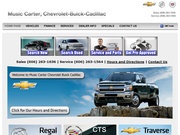 Music Carter Chevrolet Buick Website