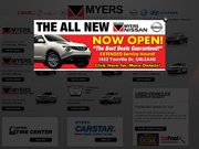 Myers Chevrolet Cadillac Website