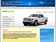 Family Ford Lincoln Website