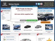 Nelson Honda Website