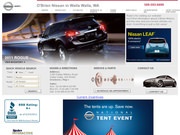 O’Brien Nissan Website