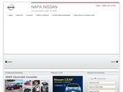 Napa Nissan Website