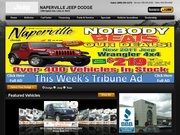 Naperville Jeep & Dodge Website