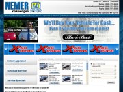 Martin Nemer Volkswagen Website