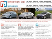 Bill Newbold Toyota Website
