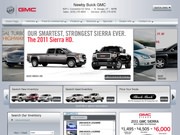 Newby Buick Pontiac GMC Website