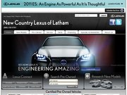 Lexus of Latham-New Country Website