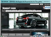Newport Lexus Website