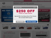 Nissan City Website