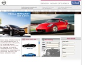 Benson Nissan in Easley Website
