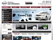 Nissan of East Providence Website