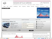 Nissan of Elk Grove Website