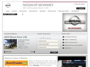 Nissan Of McKinney Website