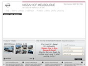 Nissan of Melbourne Website