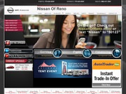 Nissan of Reno Website