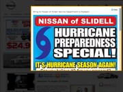 Nissan of Slidell Website