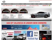 Valencia Nissan Website