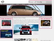 Nissan of Vidalia Website