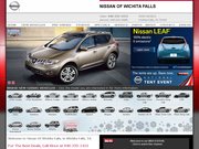 Nissan of Wichita Falls Website