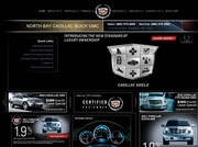 North Bay Cadillac Website