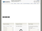 North Coast Subaru Website