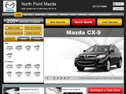 North Point Mazda & Volkswagen Website