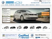 North Shore Volkswagen Website