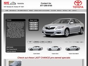 Nye Toyota Website