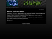 Ocean Audio Website