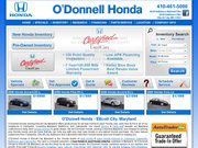 O’Donnell Honda Website