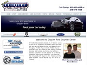 Cloquet Ford Chrysler Center Website