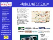 Olathe Ford RV Center Website