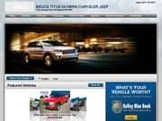 Olympia Chrysler Jeep Website