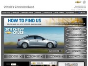 O’Neill’s Chevrolet Buick Website