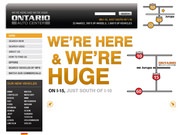 Ontario Auto Center Website