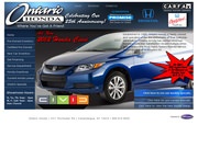 Ontario Honda & Mazda Website