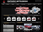 Mitsubishi of Ontario Website