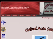 Oxford Auto Sales Website