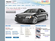 A Audi Pacific Website