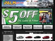 Palm Chevrolet Website