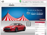 Palmetto Nissan Website