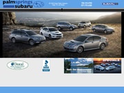 Palm Springs Subaru Website