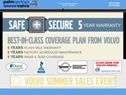 Palm Springs Volvo Website